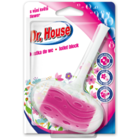 Dr. House kostka do WC - vůně květin 40 g