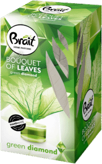 Brait květ dekorativní osvěžovač vzduchu Green Diamond 50 ml