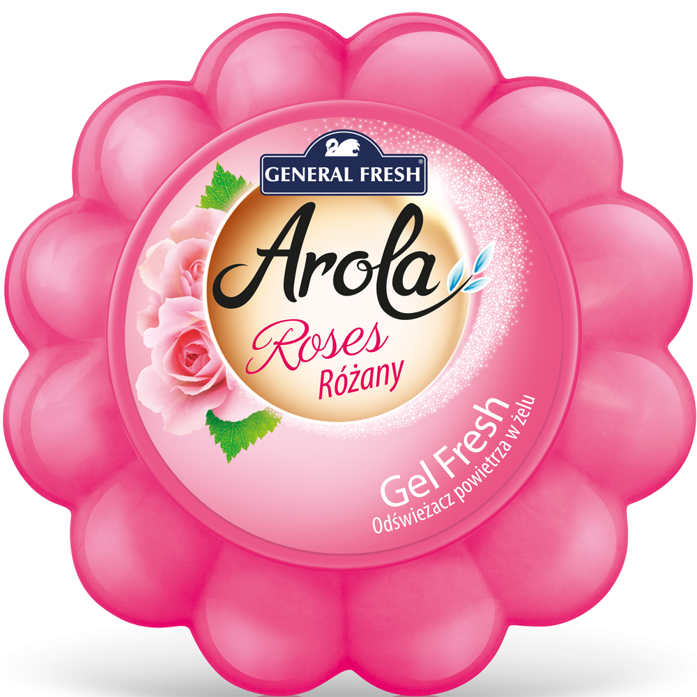 AROLA gelový osvěžovač vzduchu - růže 150 g