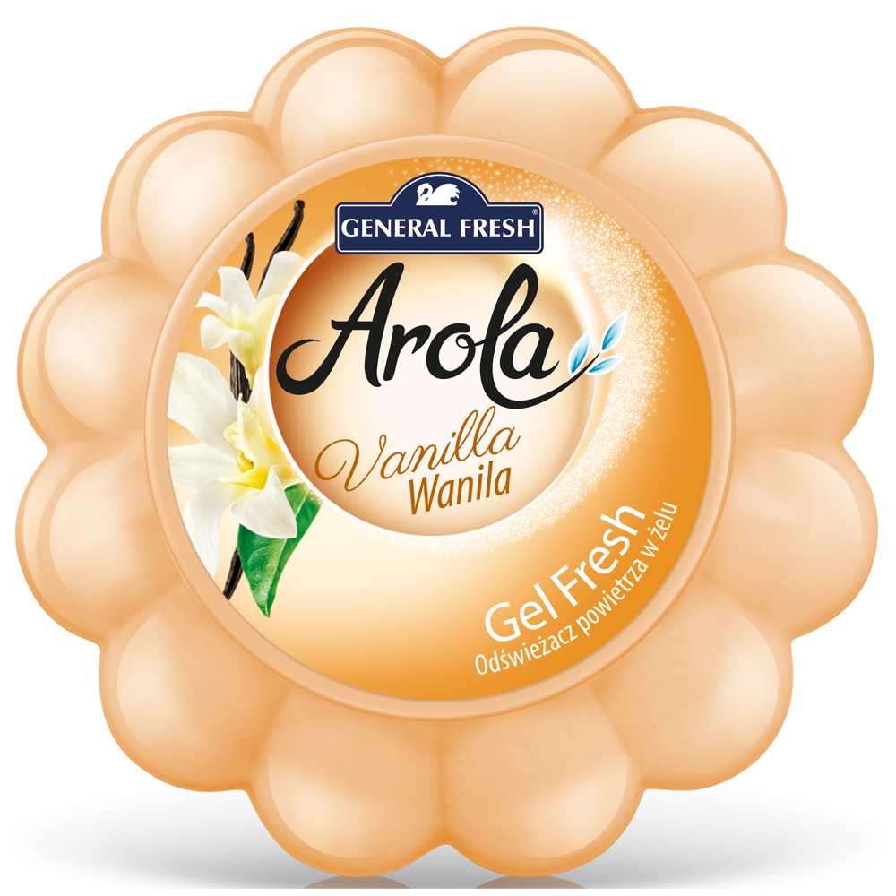 AROLA gelový osvěžovač vzduchu - vanilka 150 g