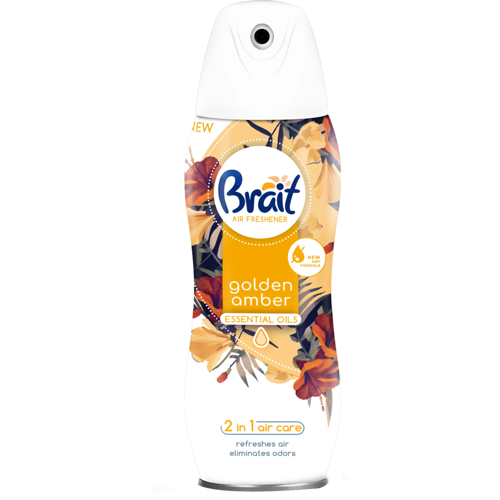 Brait osvěžovač vzduchu Golden Amber (suchý) 300 ml