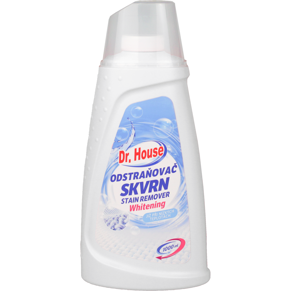 Dr. House odstraňovač skvrn tekutý Whitening 1 L