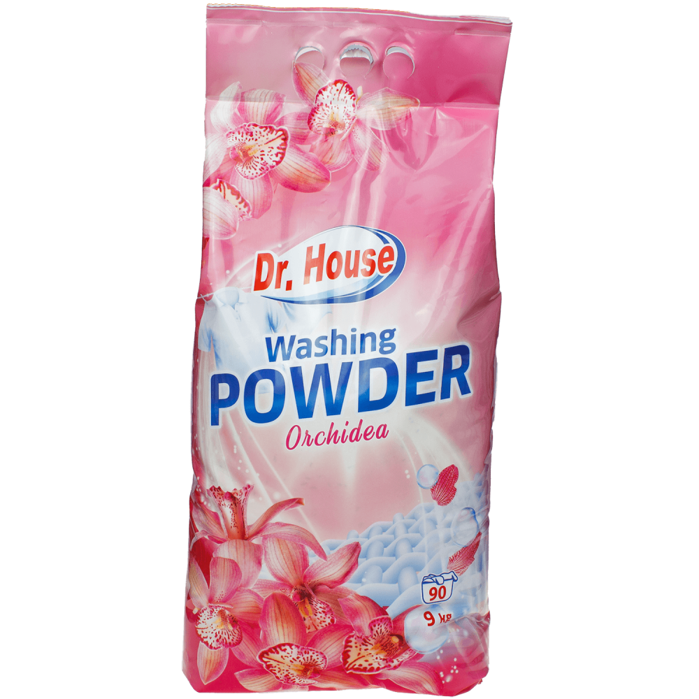 Dr. House prací prášek Orchidea 9 kg (90PD)